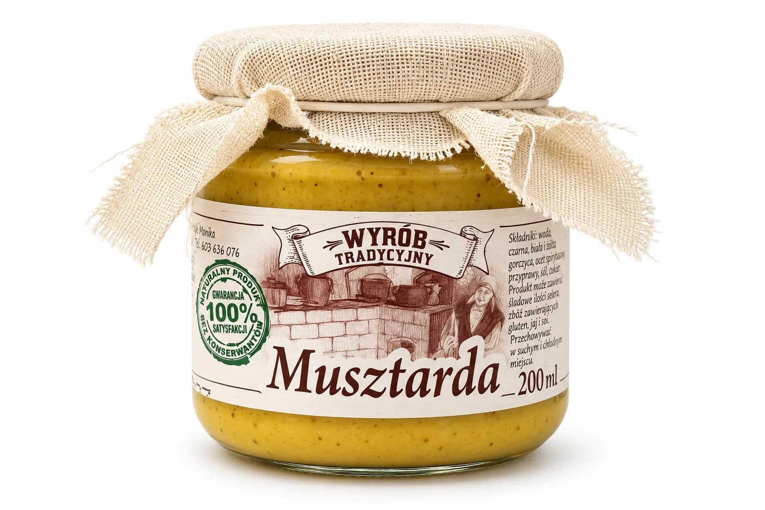 Musztarda Wyrób Tradycyjny 190 g