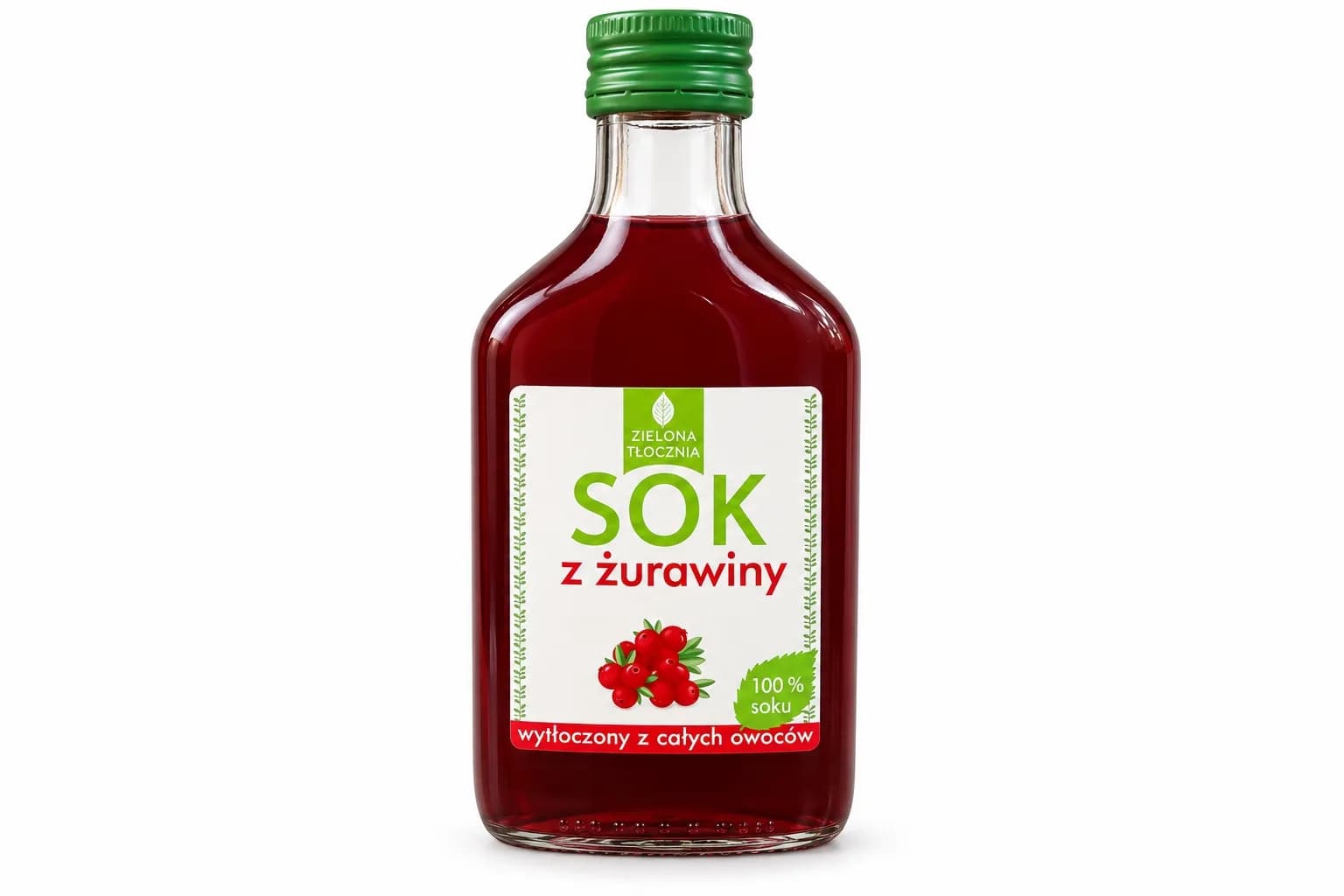 Sok z żurawiny Zielona Tłocznia