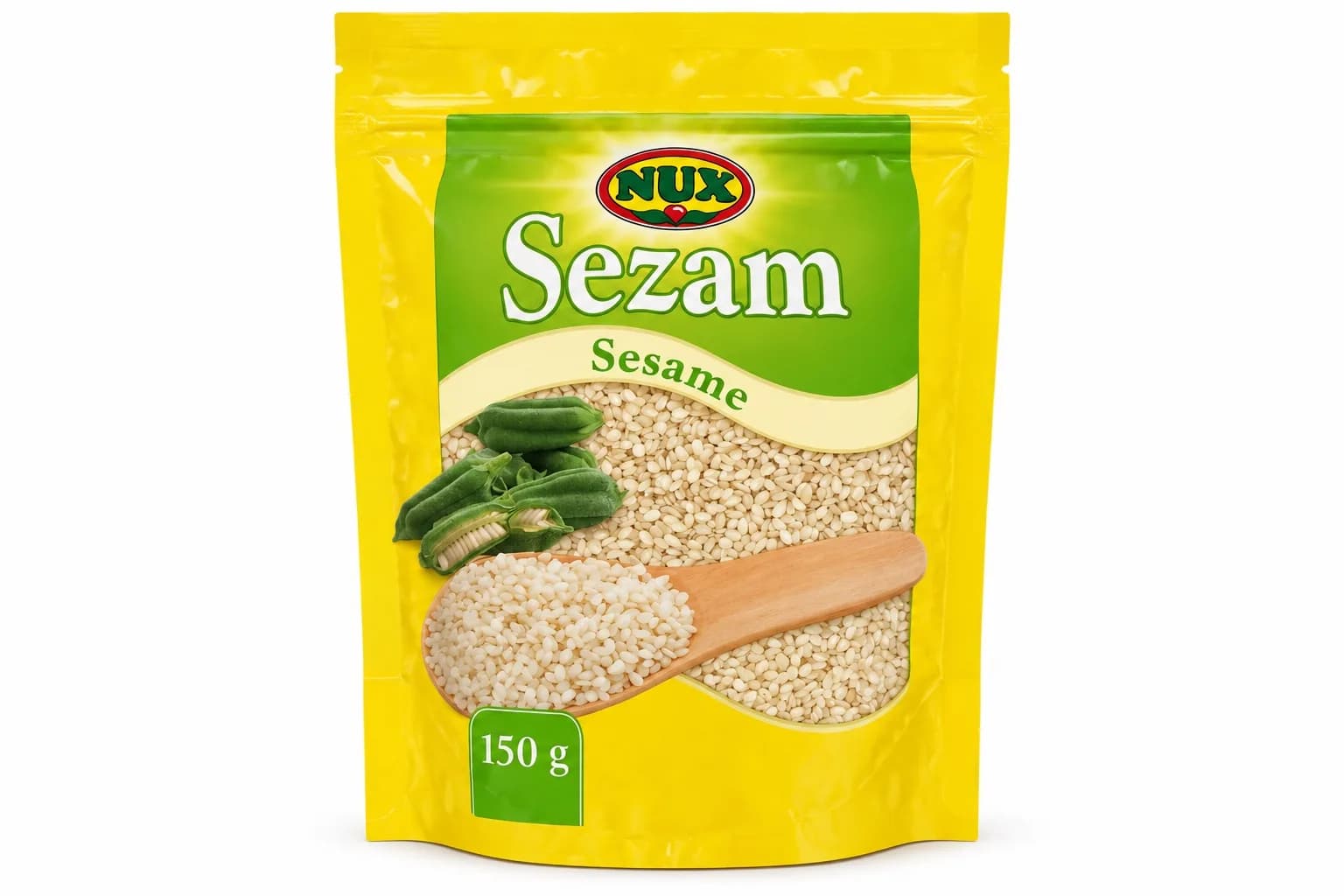 Sezam biały łuskany NUX 150 g