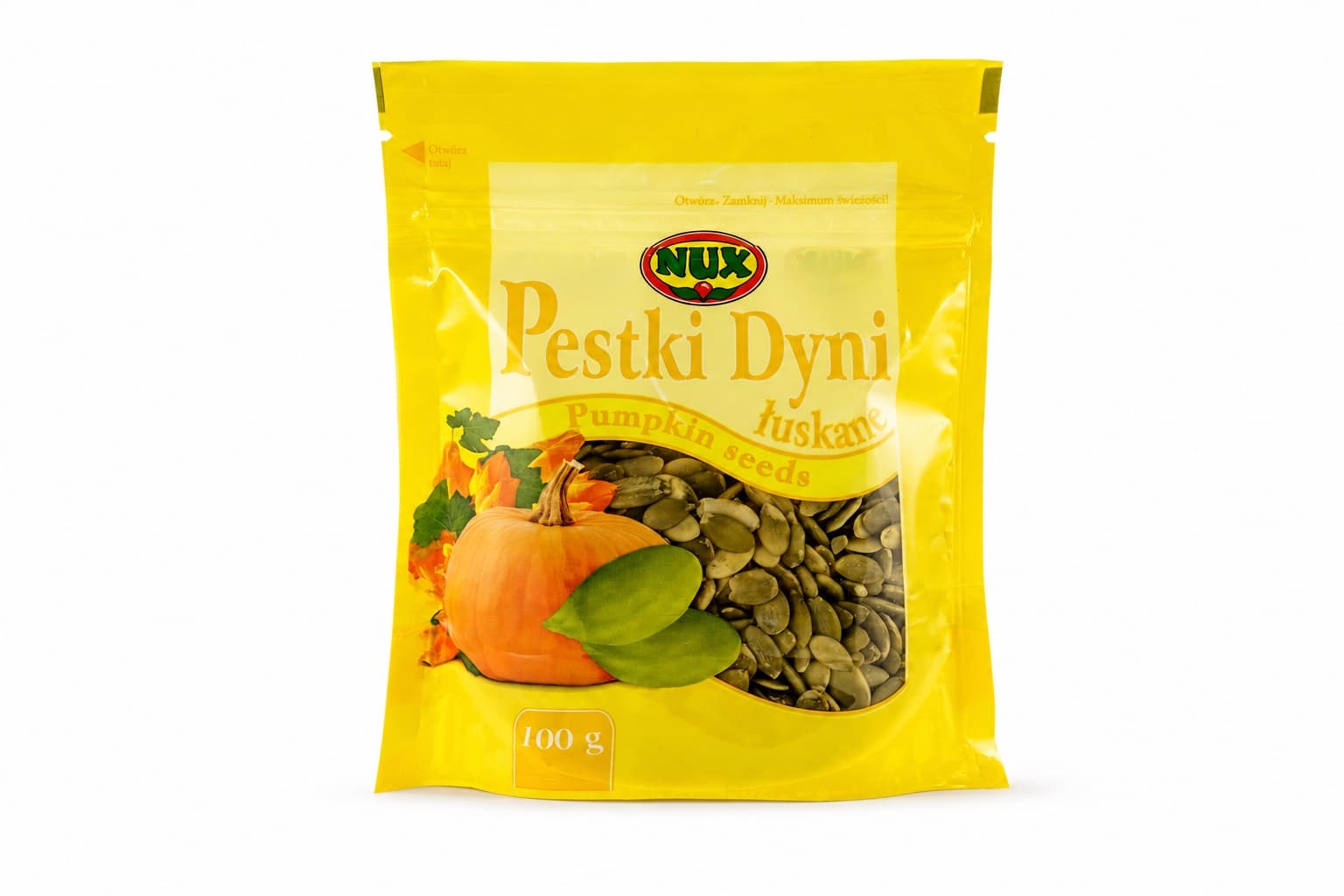 Pestki dyni łuskane NUX 100 g
